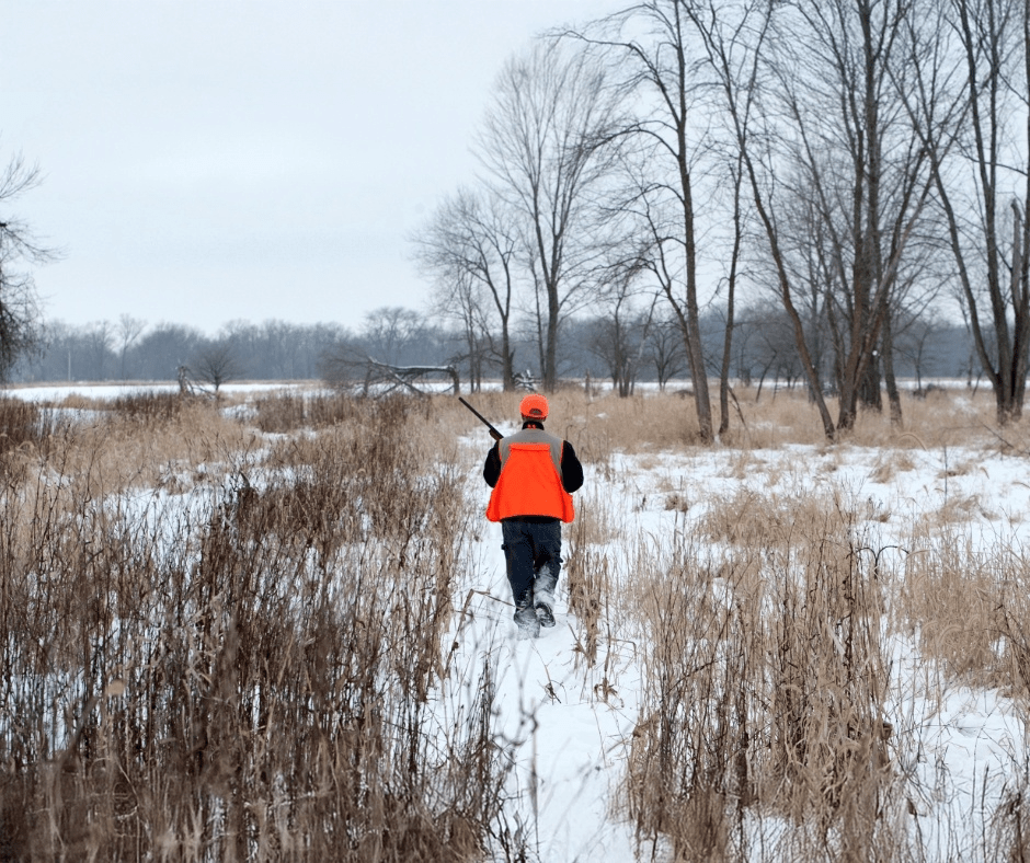 Hunter Orange Safety in winter 940×788